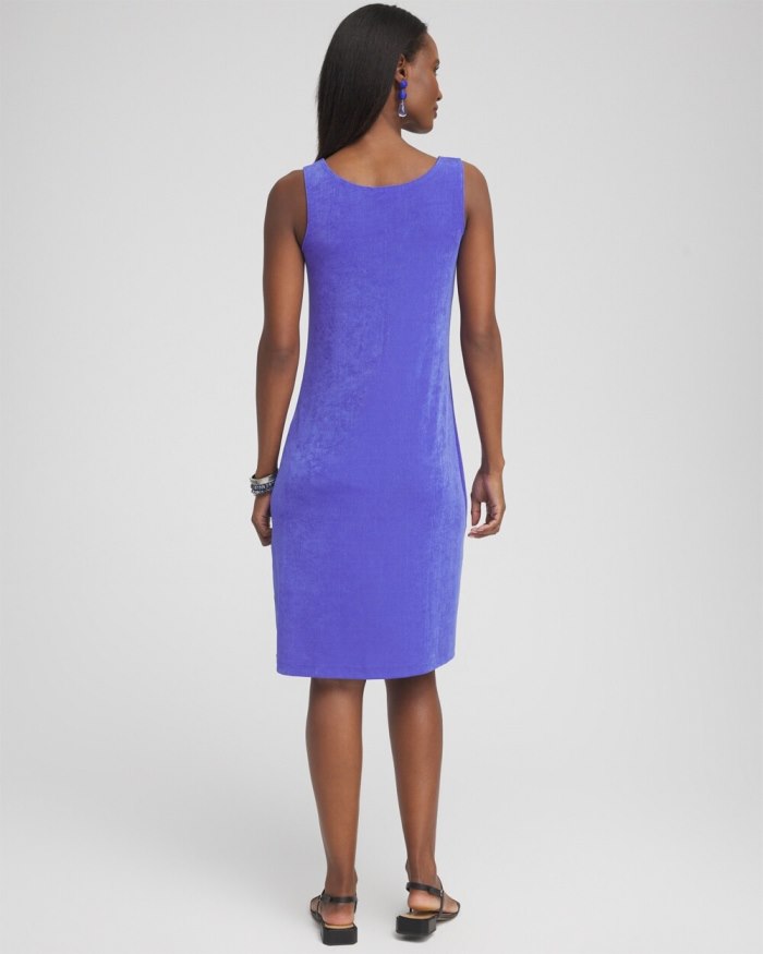 Chicos Travelers Tank Dress - Purple Nightshade Chicos Travelers Tank Dress - Purple Nightshade