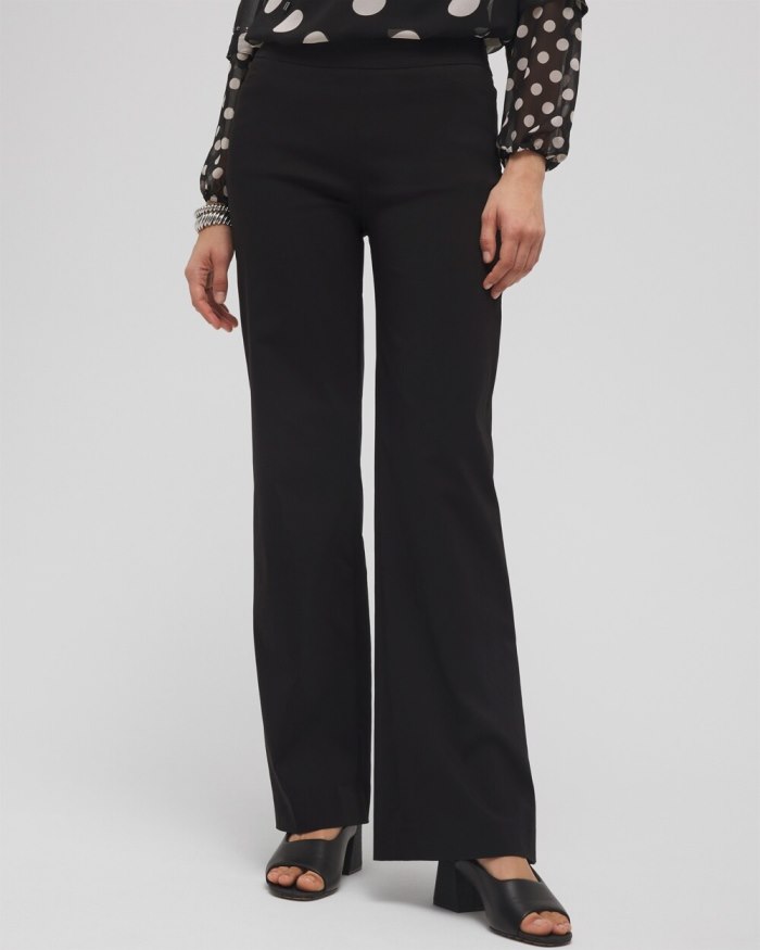 Chicos Brigitte Wide Leg Pants - Black Chicos Brigitte Wide Leg Pants - Black