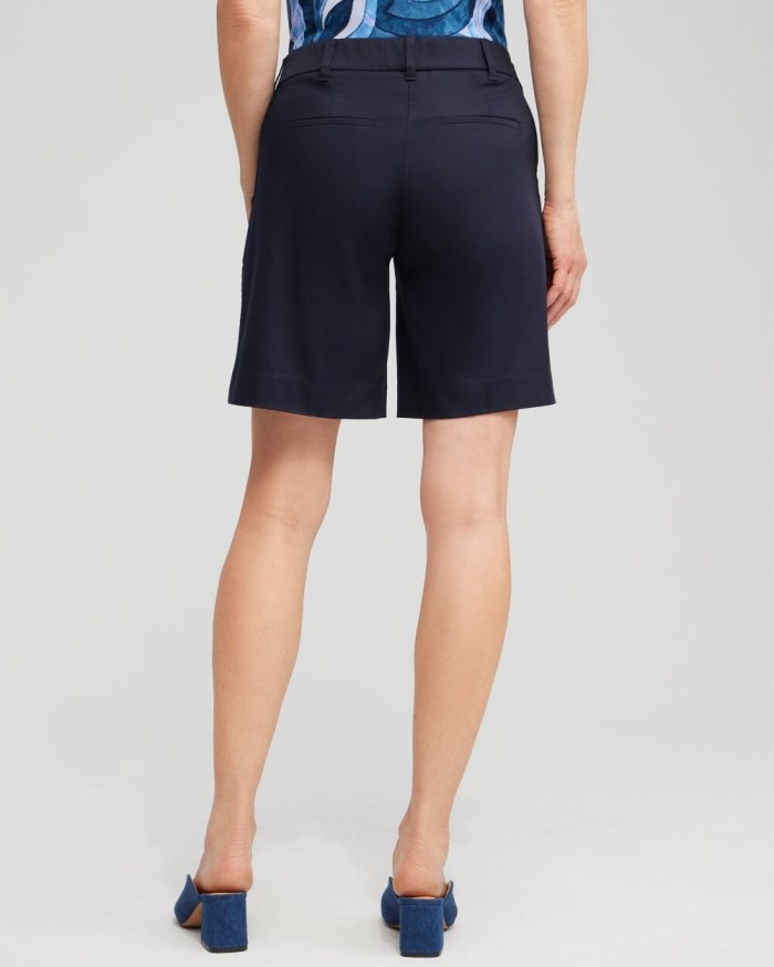 Chicos Sailor Button Shorts - Alabaster Chicos Sailor Button Shorts - Alabaster
