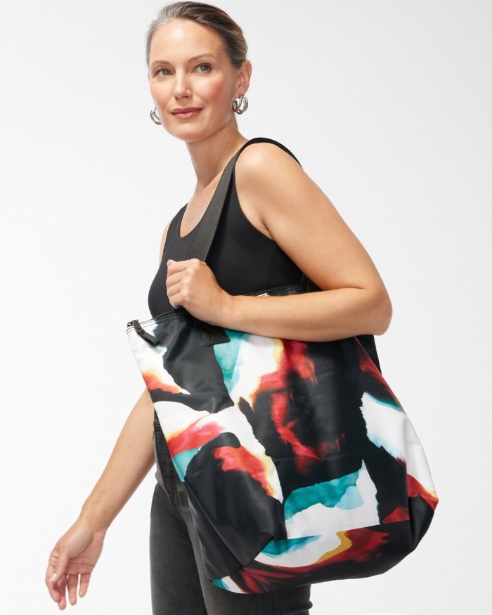 Chicos Travel Tote - Black Chicos Travel Tote - Black