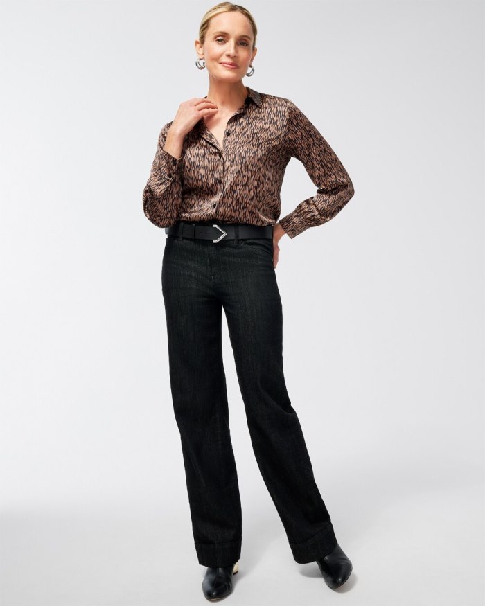 Chicos Trouser Jeans - Midnight Rinse Chicos Trouser Jeans - Midnight Rinse