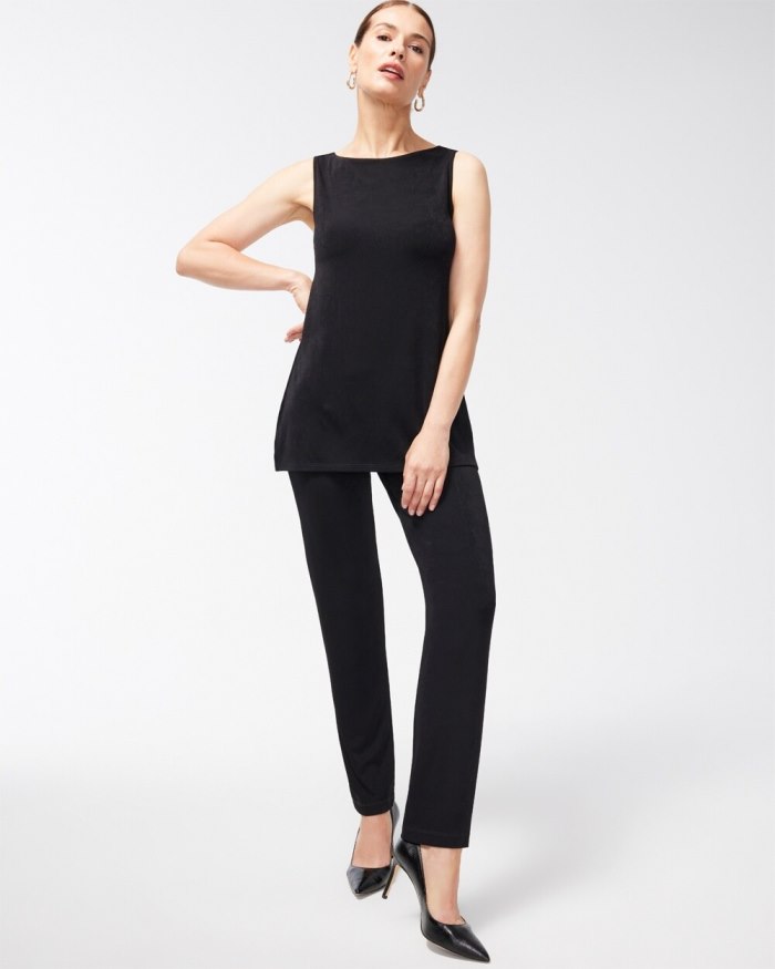 Chicos Travelers Essential Slim Pants - Striking Teal Chicos Travelers Essential Slim Pants - Striking Teal