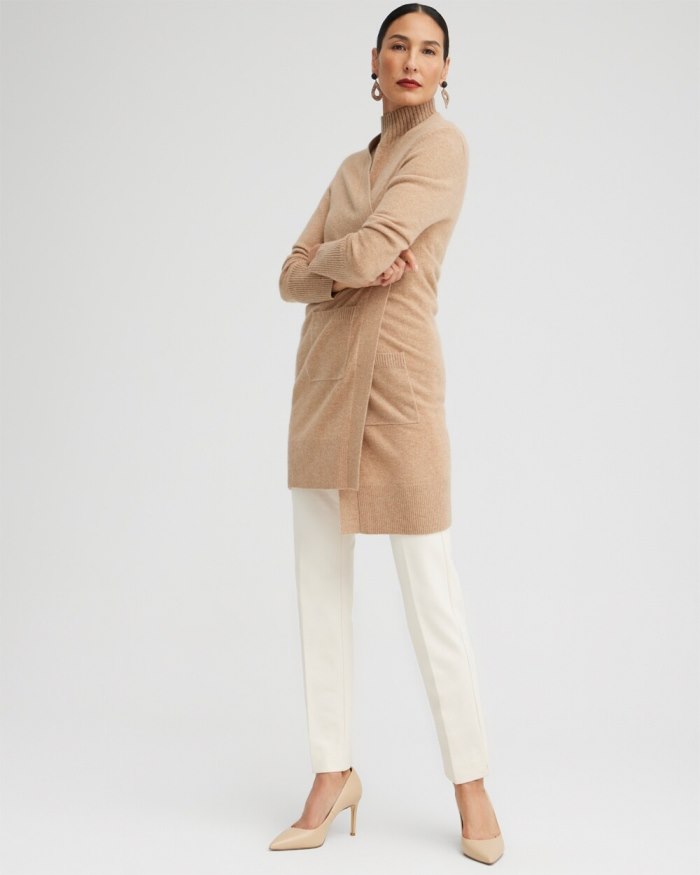 Chicos Juliet Ponte Trim Detail Ankle Pants - Dewberry Chicos Juliet Ponte Trim Detail Ankle Pants - Dewberry
