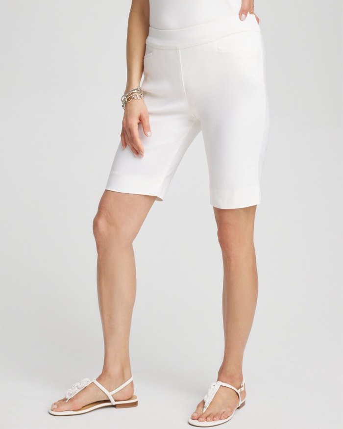 Chicos Brigitte 10" Shorts - Alabaster Chicos Brigitte 10" Shorts - Alabaster