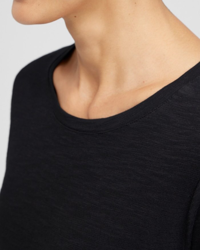Chicos 3/4 Sleeve Tee - Azores Blue Chicos 3/4 Sleeve Tee - Azores Blue