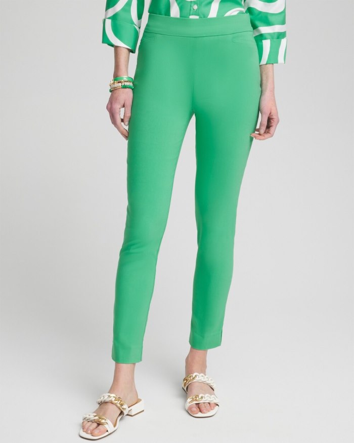Chicos Brigitte Slim Ankle Pants - GRASSY GREEN Chicos Brigitte Slim Ankle Pants - GRASSY GREEN