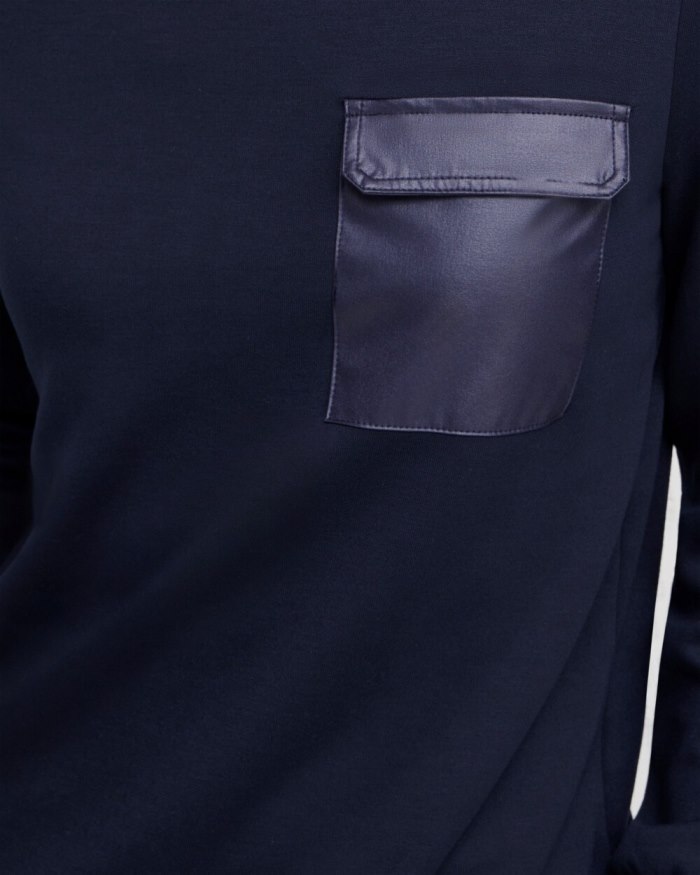 Chicos Zenergy Double Knit Top - Classic Navy Chicos Zenergy Double Knit Top - Classic Navy