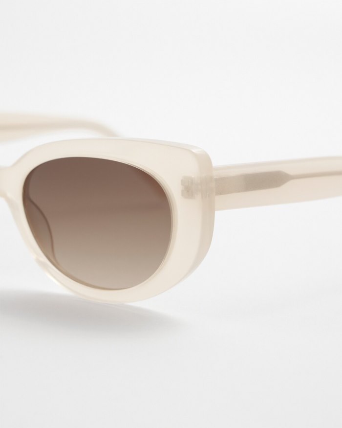 Chicos Nude Cateye Sunglasses - Nude Chicos Nude Cateye Sunglasses - Nude
