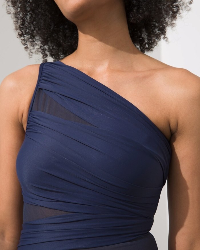 Chicos Miraclesuit Network Jena One Piece Swimsuit - Midnight Chicos Miraclesuit Network Jena One Piece Swimsuit - Midnight