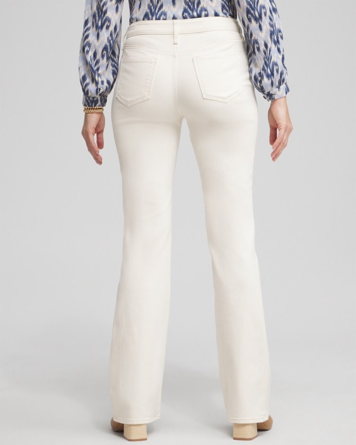 Chicos Girlfriend Flare Jeans - Sea Salt Chicos Girlfriend Flare Jeans - Sea Salt