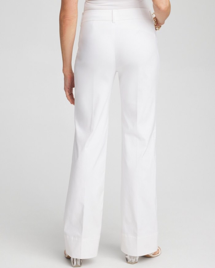 Chicos Trapunto Wide Leg Pants - Black Chicos Trapunto Wide Leg Pants - Black