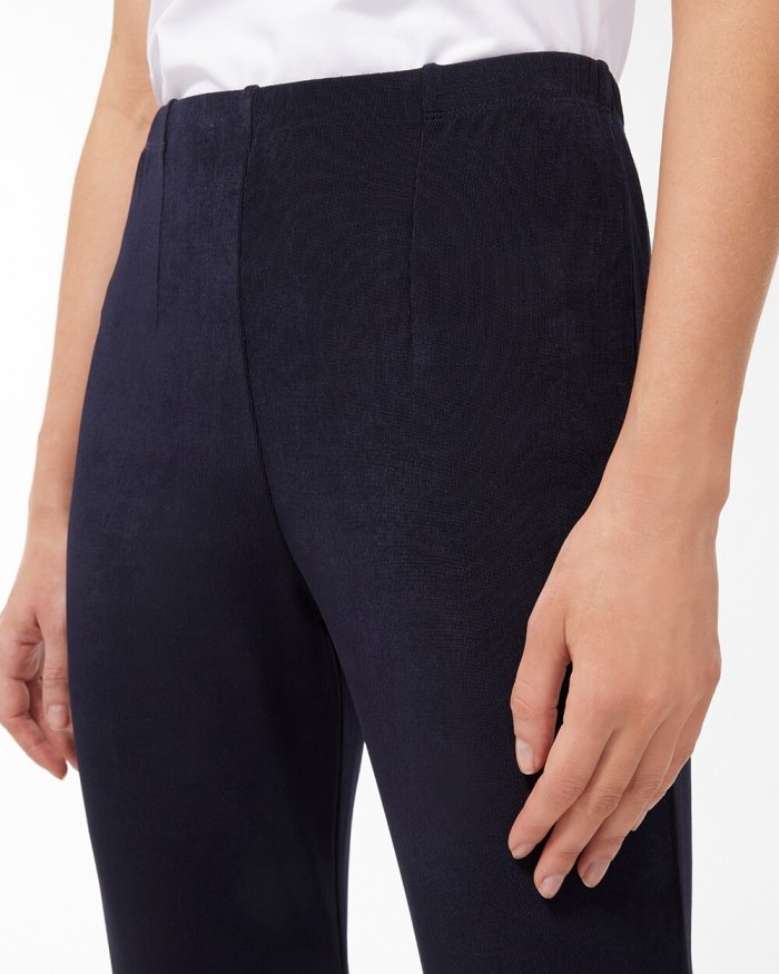 Chicos Travelers Classic No Tummy Pants - Purple Plum Chicos Travelers Classic No Tummy Pants - Purple Plum