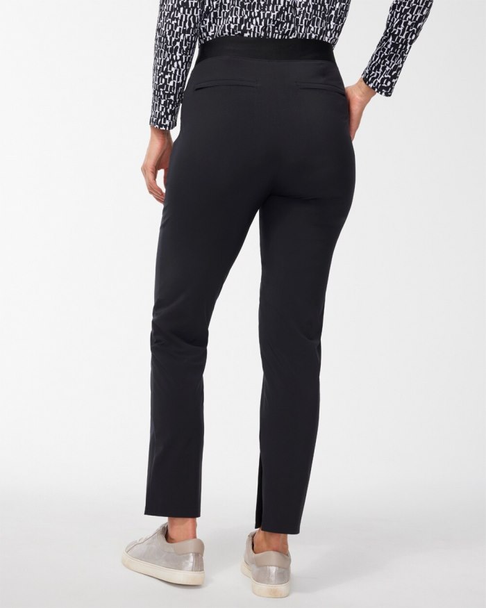 Chicos Zenergy UPF Neema Ankle Trousers - Black Chicos Zenergy UPF Neema Ankle Trousers - Black