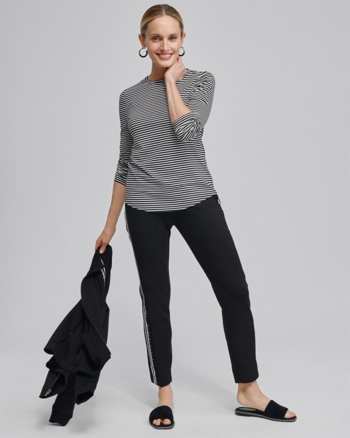 Chicos Zenergy UPF Long Sleeve Top - Black Chicos Zenergy UPF Long Sleeve Top - Black