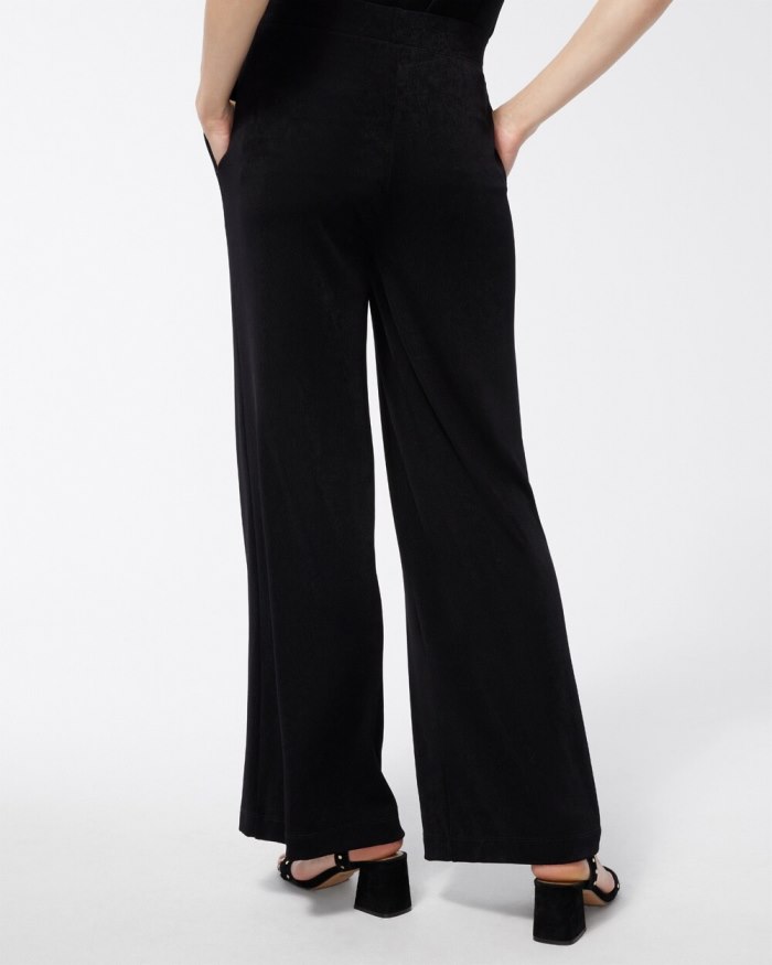 Chicos Travelers Wide Leg Pocket Pants - Travelers Black Chicos Travelers Wide Leg Pocket Pants - Travelers Black
