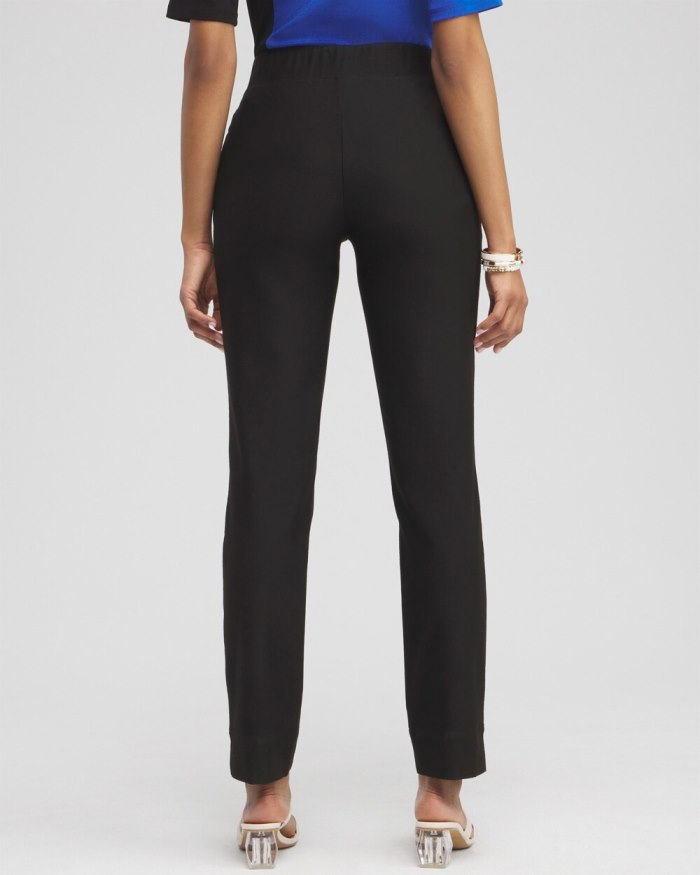 Chicos Travelers Collection Crepe Pants - Travelers Black Chicos Travelers Collection Crepe Pants - Travelers Black