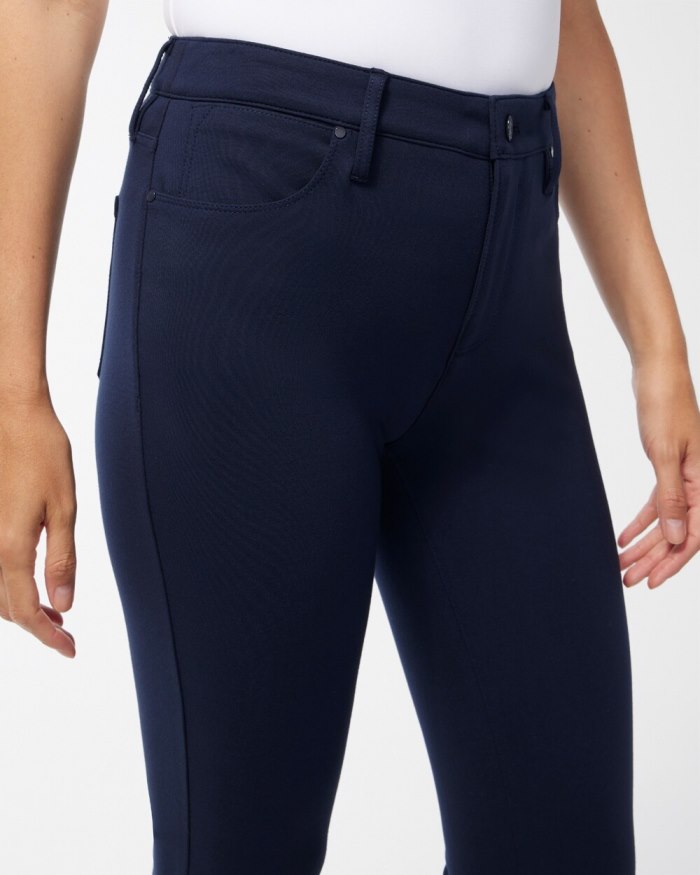 Chicos Ponte 5-Pocket Slim Pants - Black Chicos Ponte 5-Pocket Slim Pants - Black