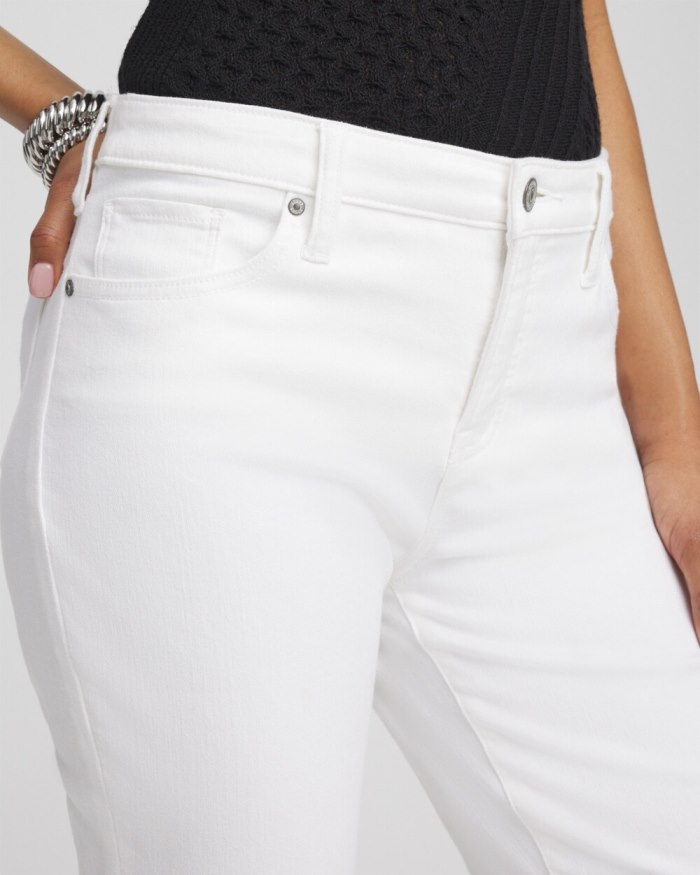 Chicos No Stain Girlfriend Cropped Jeans - Alabaster Chicos No Stain Girlfriend Cropped Jeans - Alabaster