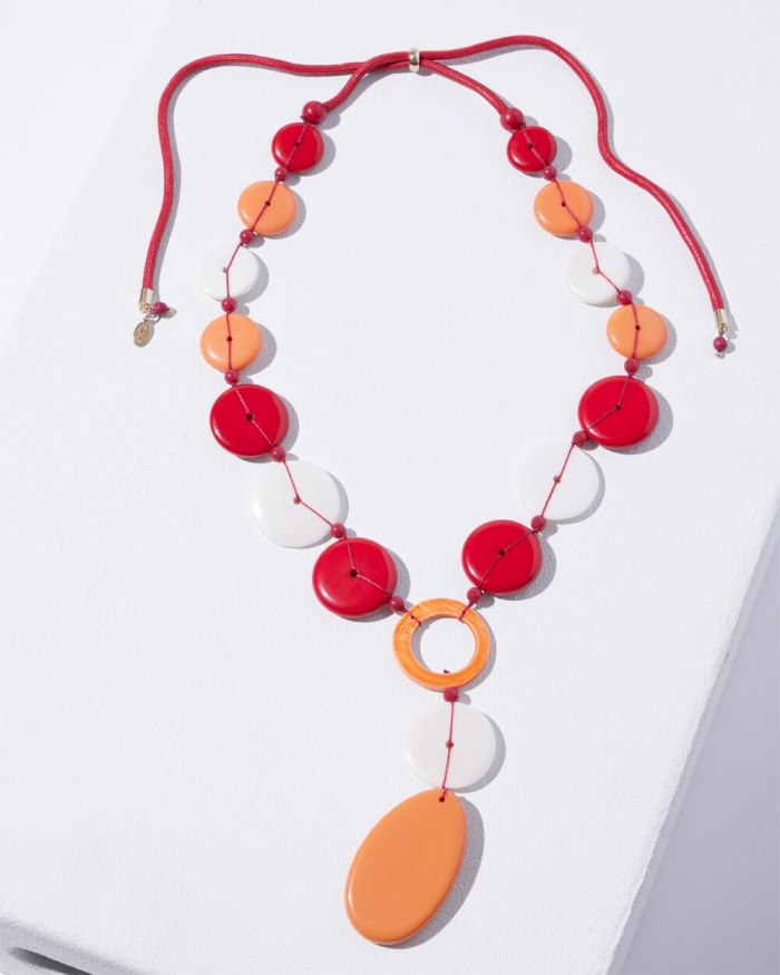 Chicos Long Y-Necklace - Multi Chicos Long Y-Necklace - Multi