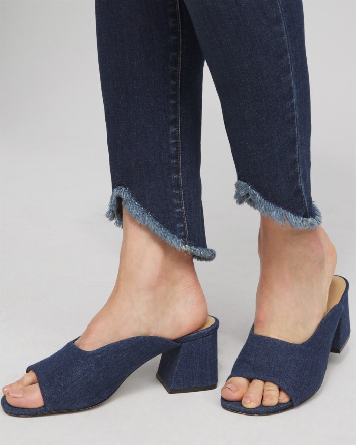 Chicos Tulip Hem Pull-on Ankle Jeggings - Inverness Indigo Chicos Tulip Hem Pull-on Ankle Jeggings - Inverness Indigo