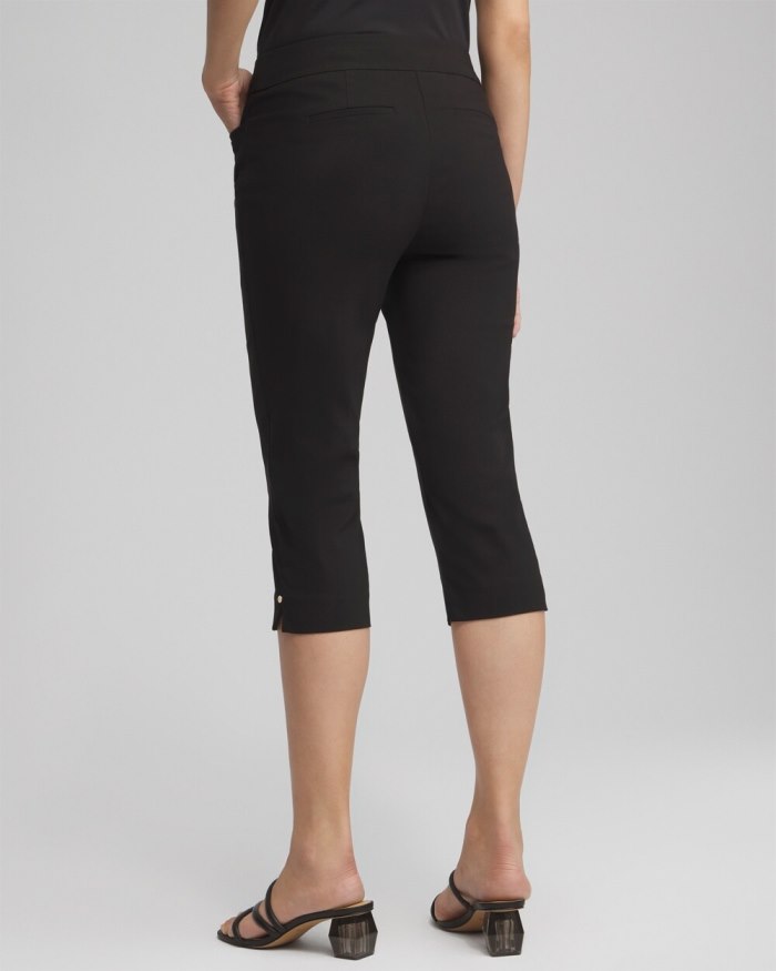 Chicos Brigitte Rivet Capris - Sycamore Chicos Brigitte Rivet Capris - Sycamore