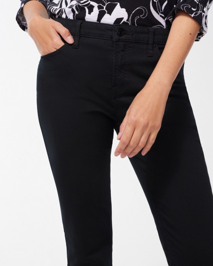 Chicos So Slimming Girlfriend Ankle Jeans - Claret Chicos So Slimming Girlfriend Ankle Jeans - Claret