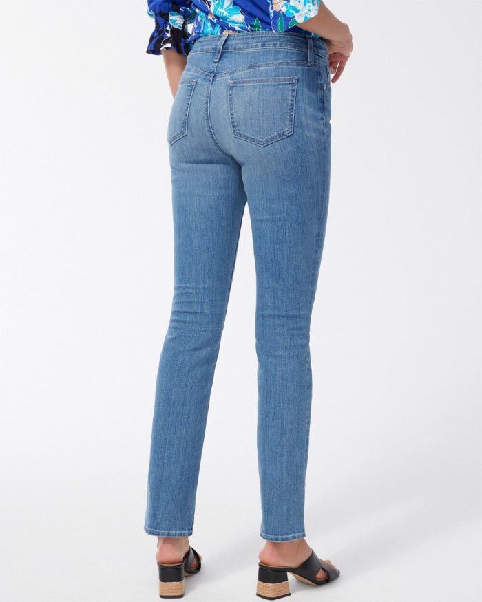 Chicos Girlfriend Jeans - Mill Street Indigo Chicos Girlfriend Jeans - Mill Street Indigo
