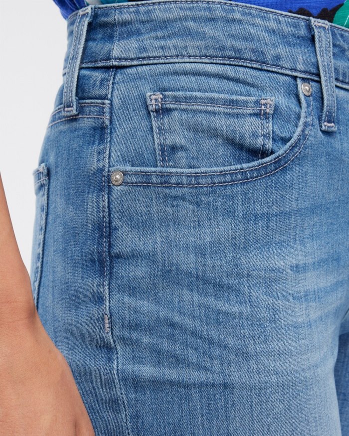 Chicos Girlfriend Jeans - Mill Street Indigo Chicos Girlfriend Jeans - Mill Street Indigo