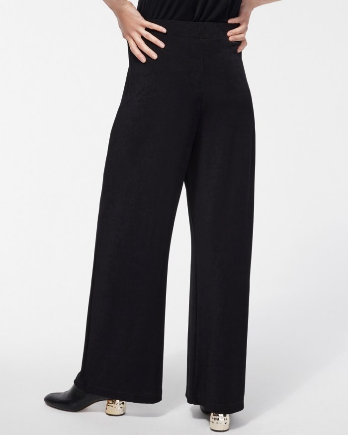 Chicos Travelers Classic Hutton Pants - Black Chicos Travelers Classic Hutton Pants - Black
