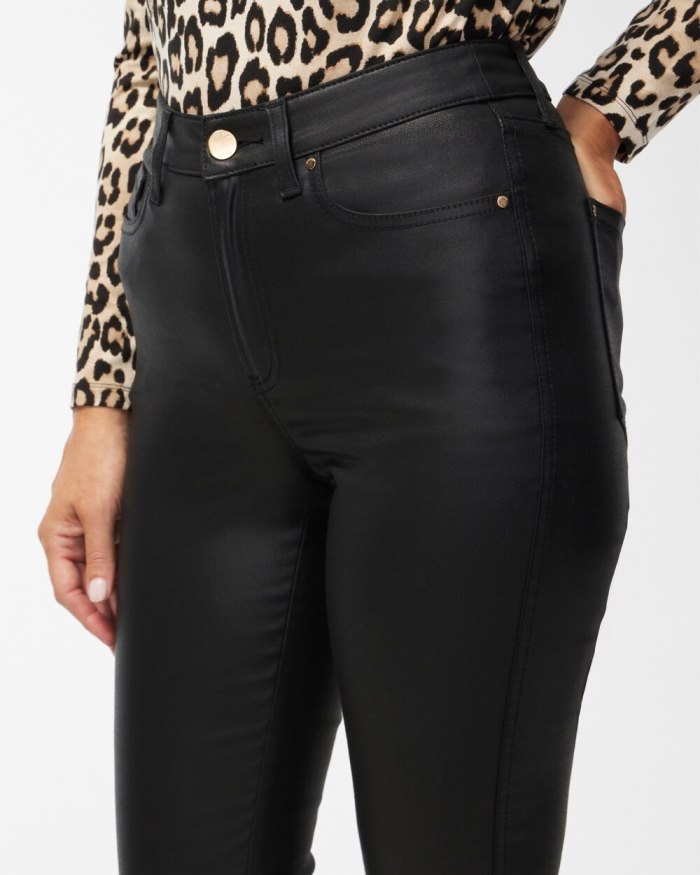 Chicos Coated Slim Jeans - Cosmic Violet Chicos Coated Slim Jeans - Cosmic Violet