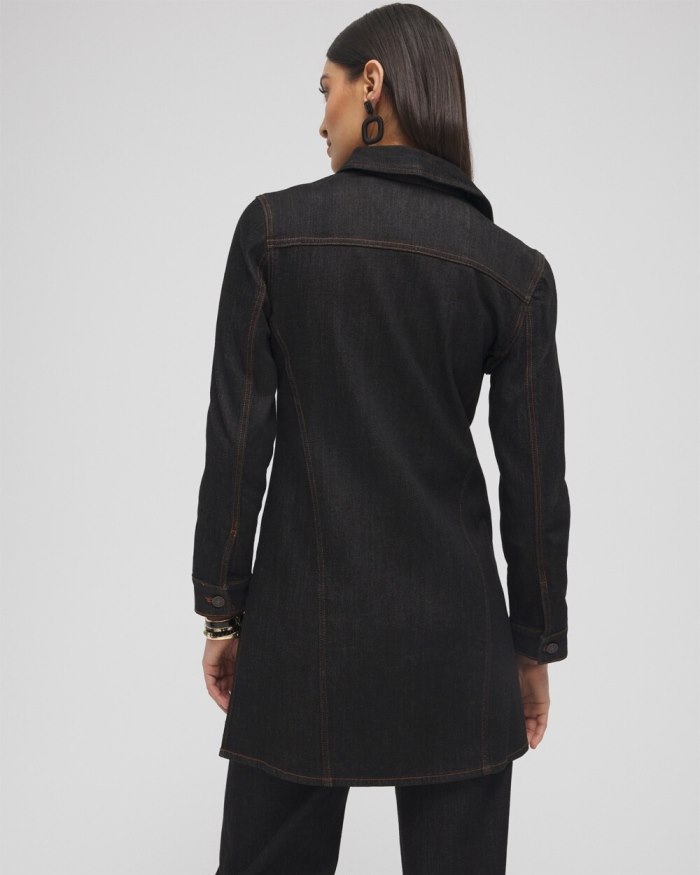 Chicos Denim Topper - Midnight Rinse Chicos Denim Topper - Midnight Rinse