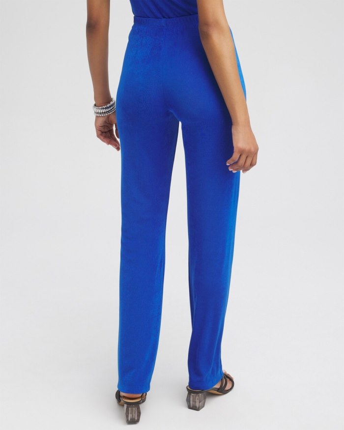 Chicos Travelers No Tummy Pants - Midnight Violet Chicos Travelers No Tummy Pants - Midnight Violet