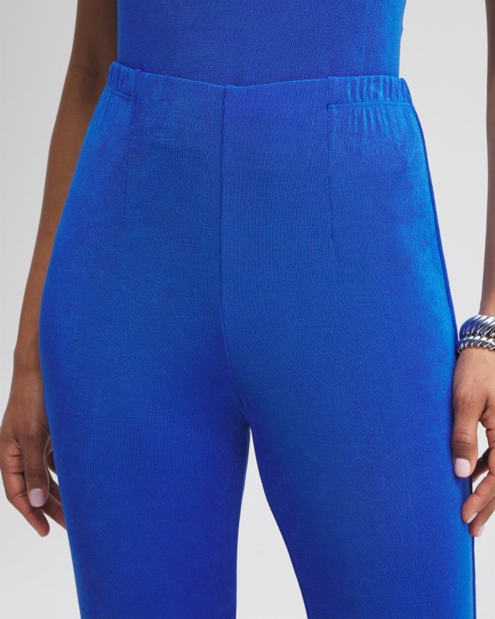 Chicos Travelers No Tummy Pants - Midnight Violet Chicos Travelers No Tummy Pants - Midnight Violet