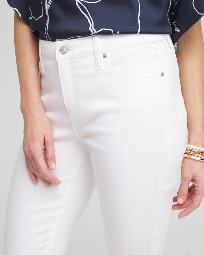 Chicos No Stain Girlfriend Jeans - Alabaster Chicos No Stain Girlfriend Jeans - Alabaster