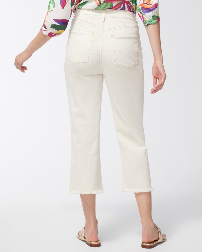 Chicos High Rise Straight Cropped Jeans - Black Chicos High Rise Straight Cropped Jeans - Black