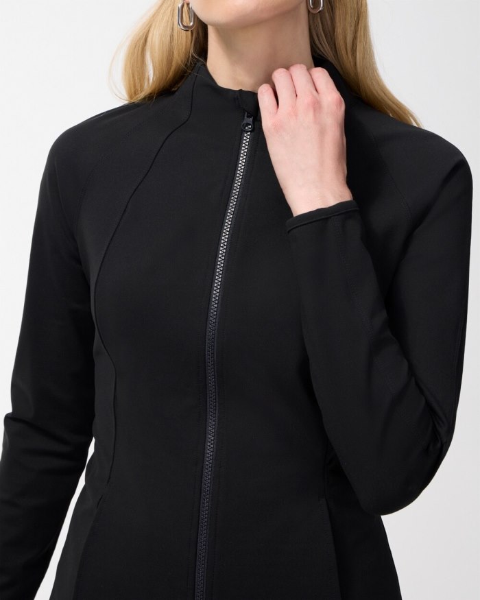 Chicos Zenergy Seamed Jacket - Classic Navy Chicos Zenergy Seamed Jacket - Classic Navy