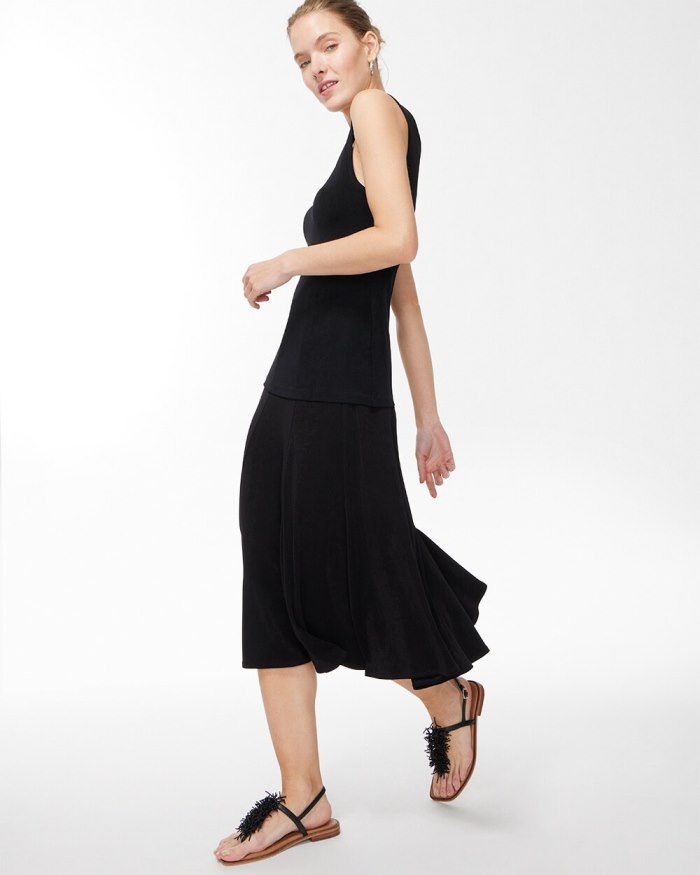 Chicos Travelers Classic Jordana Skirt - Chinese Red Chicos Travelers Classic Jordana Skirt - Chinese Red