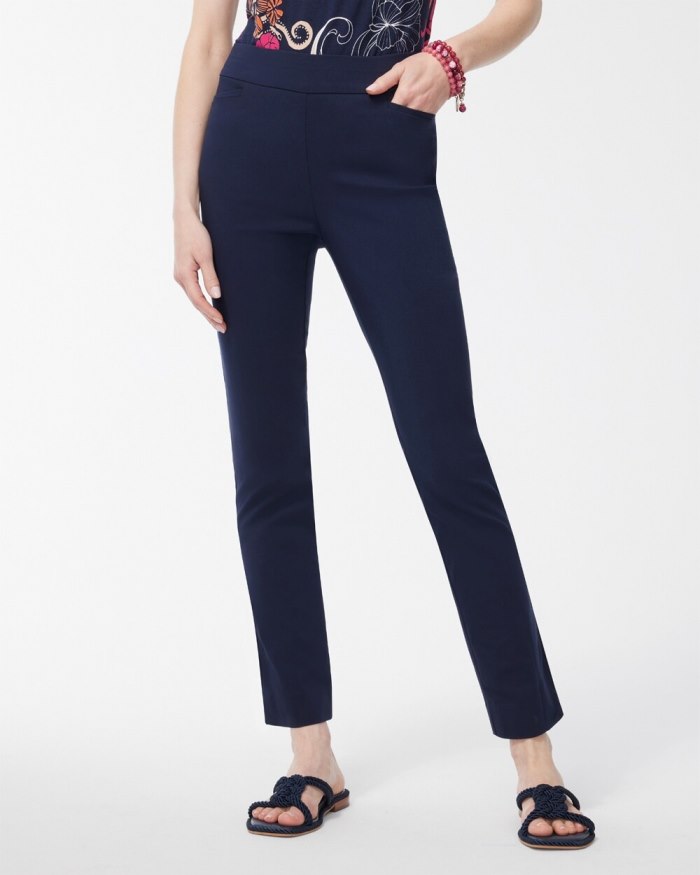 Chicos Brigitte Slim Ankle Pants - Ink Chicos Brigitte Slim Ankle Pants - Ink