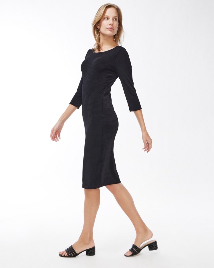 Chicos Travelers Classic Dress - Wild Poppy Chicos Travelers Classic Dress - Wild Poppy