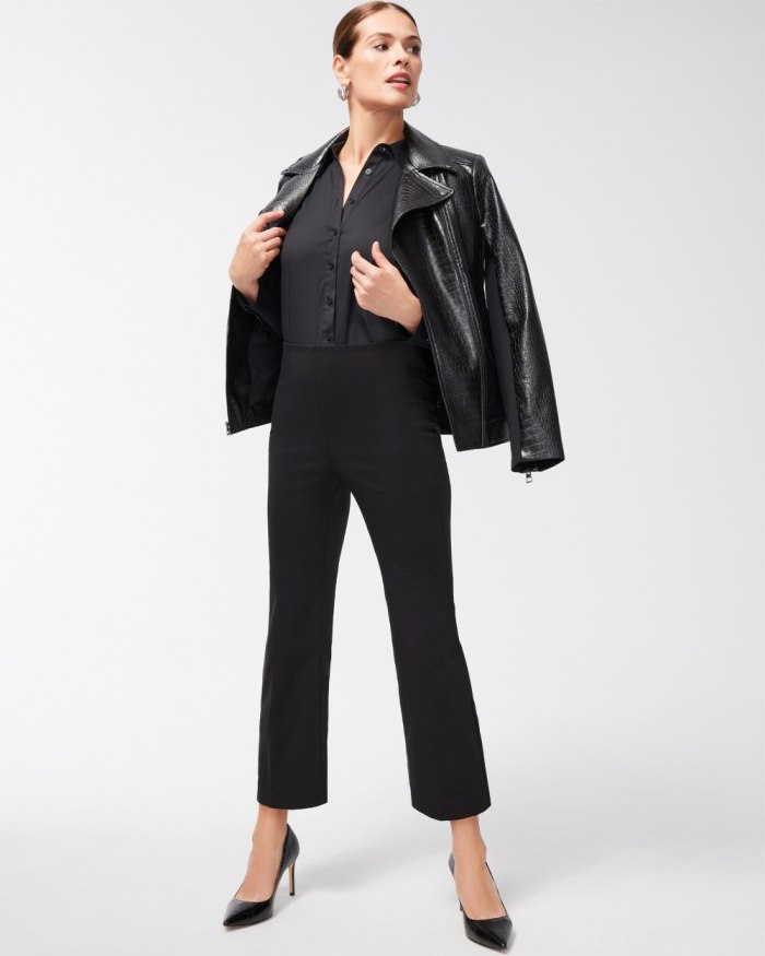 Chicos Juliet Kick Flare Pants - Ink Chicos Juliet Kick Flare Pants - Ink