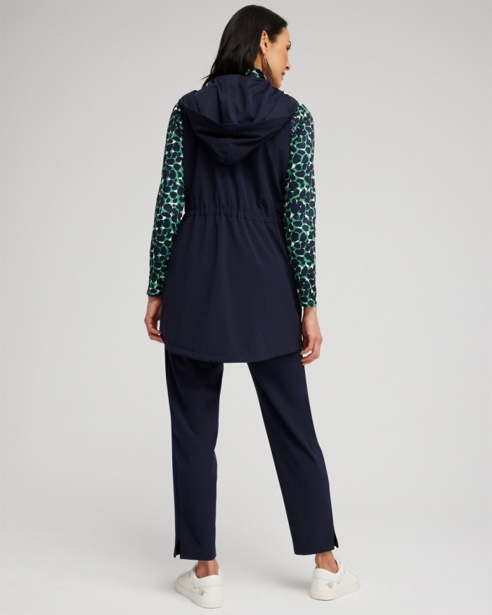 Chicos Zenergy UPF Neema Anorak Vest - Classic Navy Chicos Zenergy UPF Neema Anorak Vest - Classic Navy