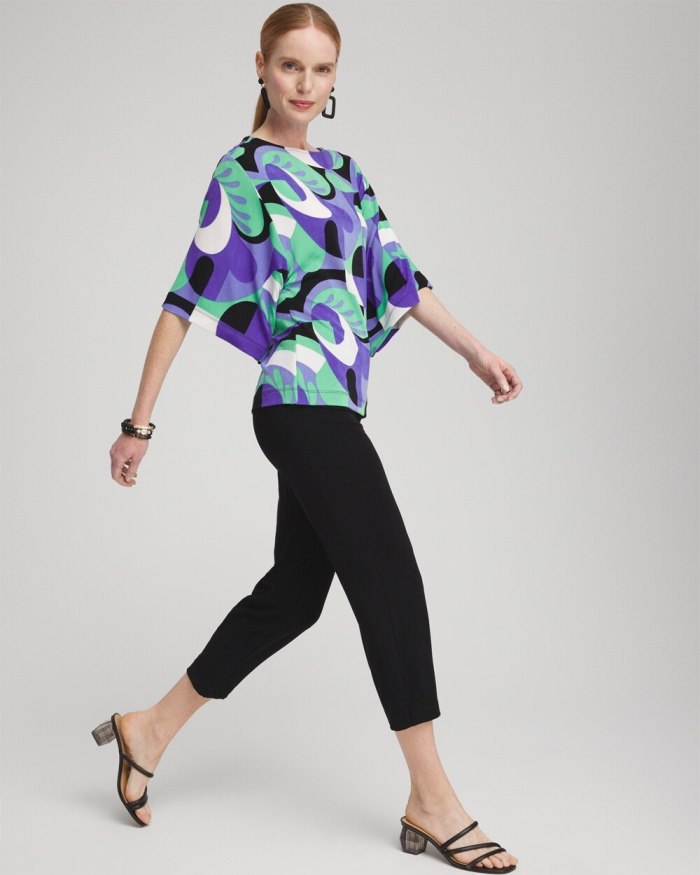 Chicos Travelers No Tummy Cropped Pants - Travelers Black Chicos Travelers No Tummy Cropped Pants - Travelers Black