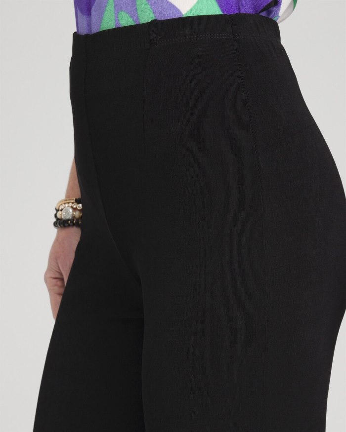 Chicos Travelers No Tummy Cropped Pants - Travelers Black Chicos Travelers No Tummy Cropped Pants - Travelers Black